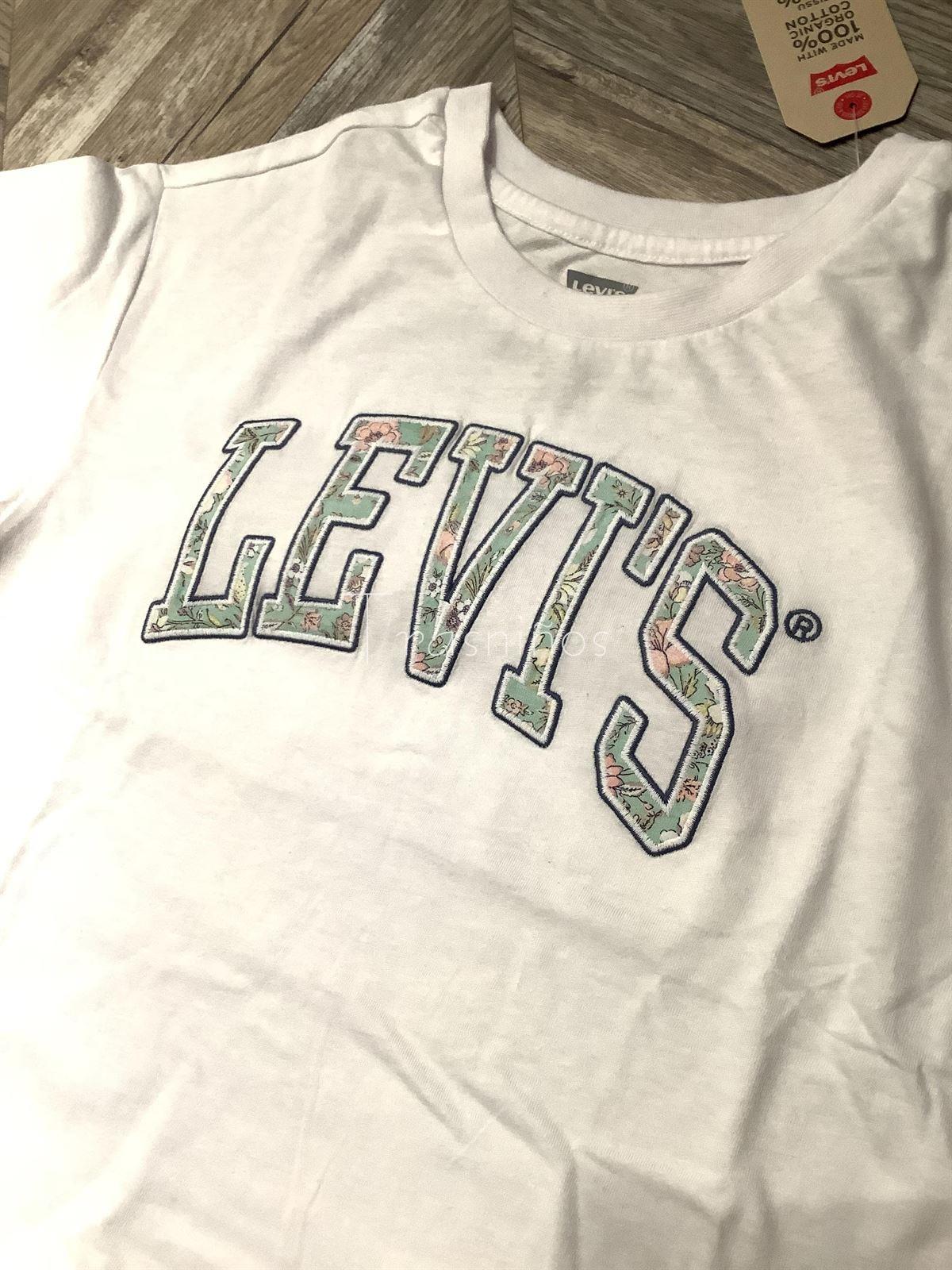 Camiseta corta Bright White Levi’s - Imagen 3