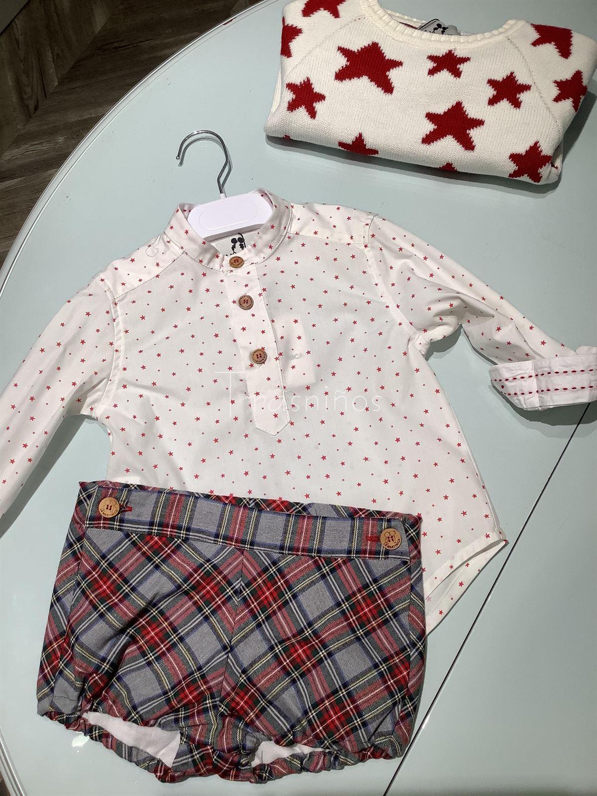 Conjunto camisa estrellitas + jersey estrellas + bombacho Harrys La Martinica - Imagen 3