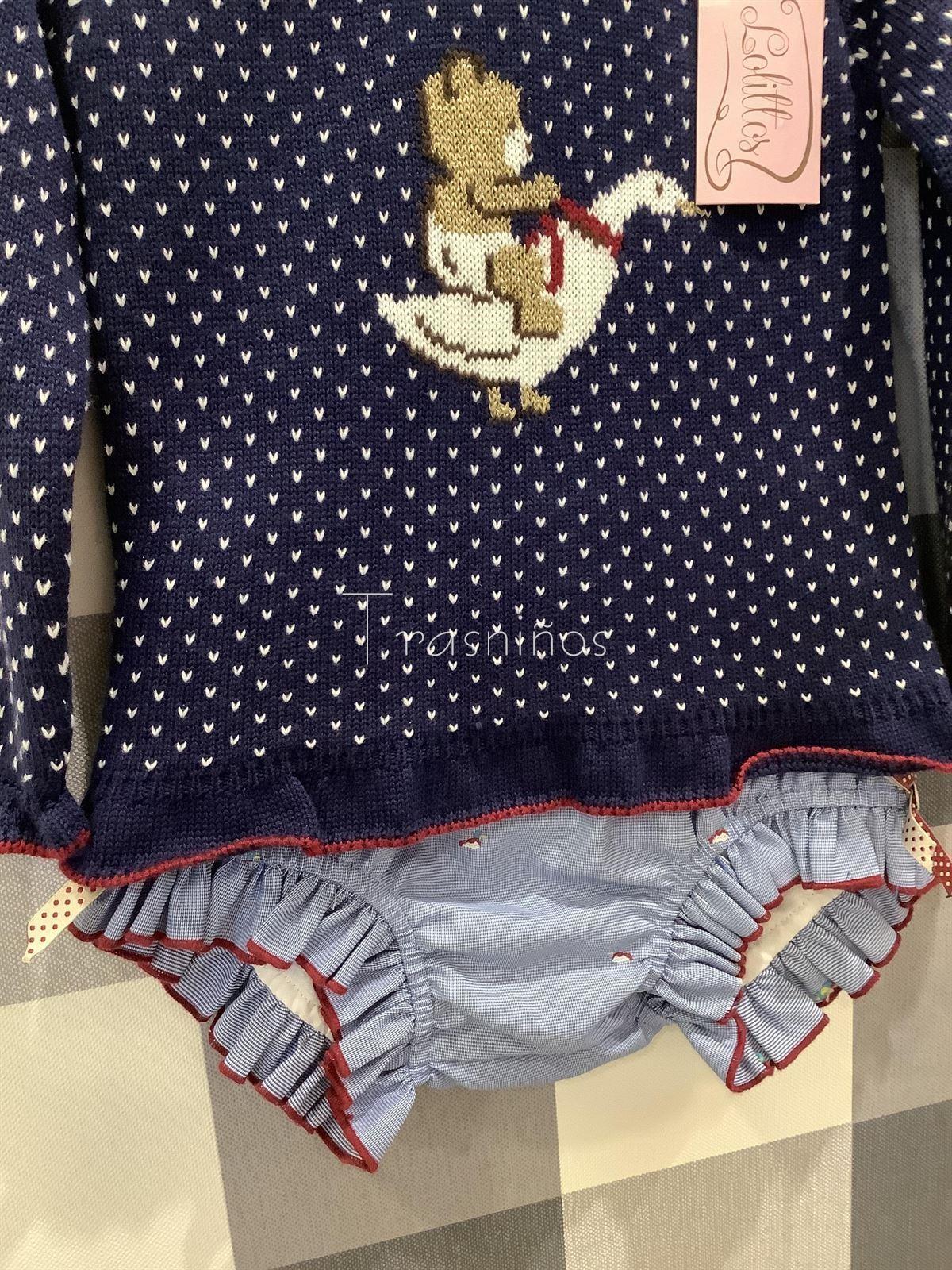 Conjunto jersey + ranita British Lolittos - Imagen 3