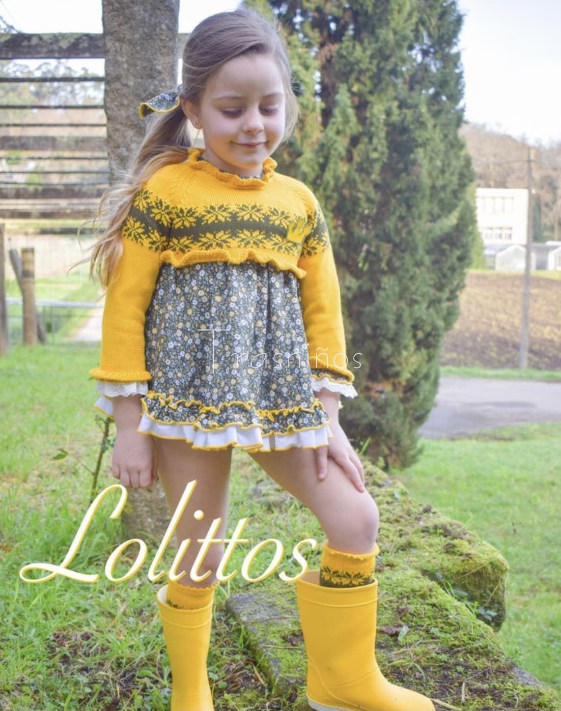 Conjunto jesusito flores + ranita + jersey Príncipe Lolittos - Imagen 1