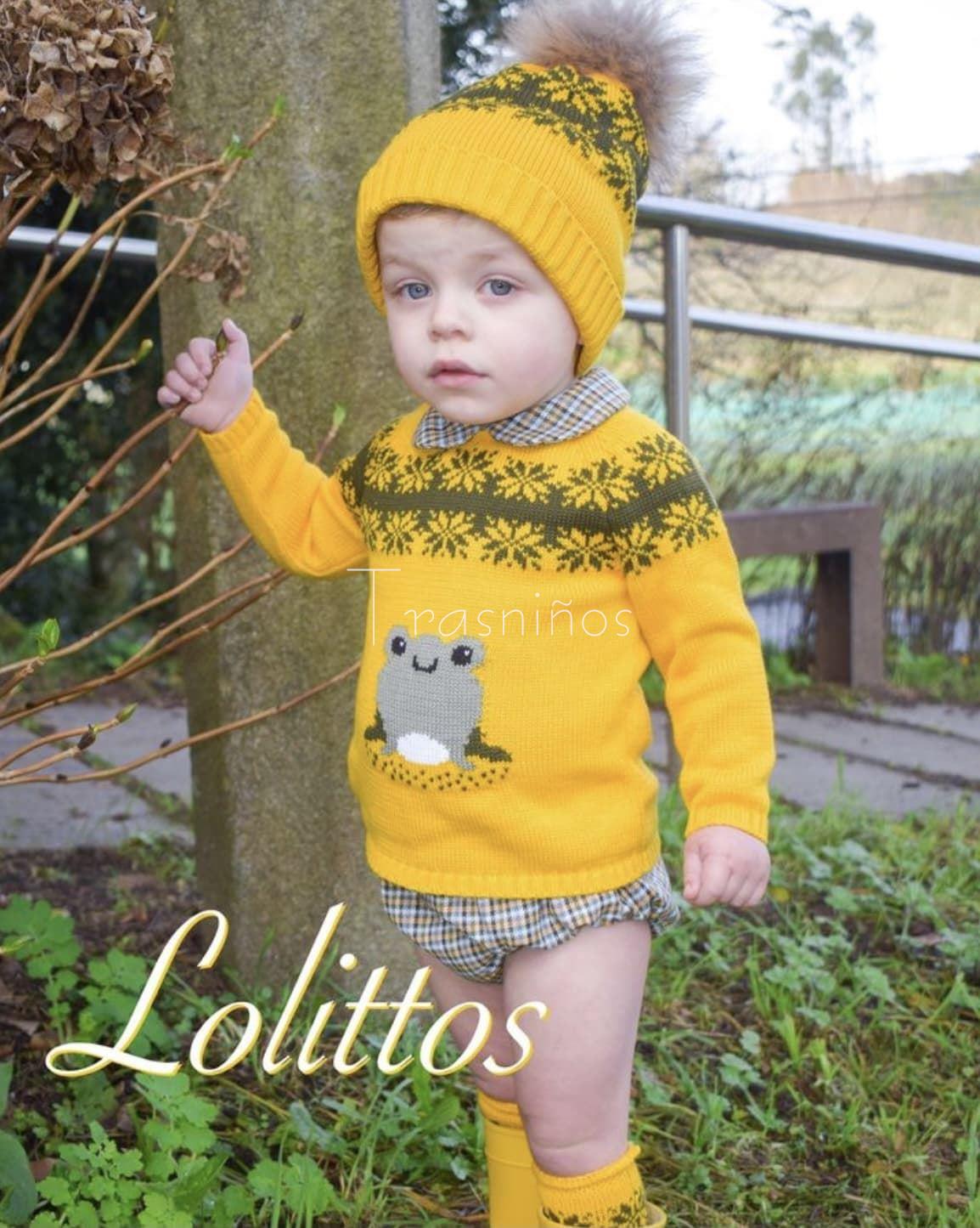 Conjunto jubon niño + cubre Príncipe Lolittos - Imagen 1