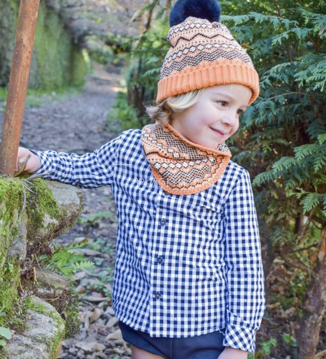 Conjunto niño jersey + camisa Bear Lolittos - Imagen 2