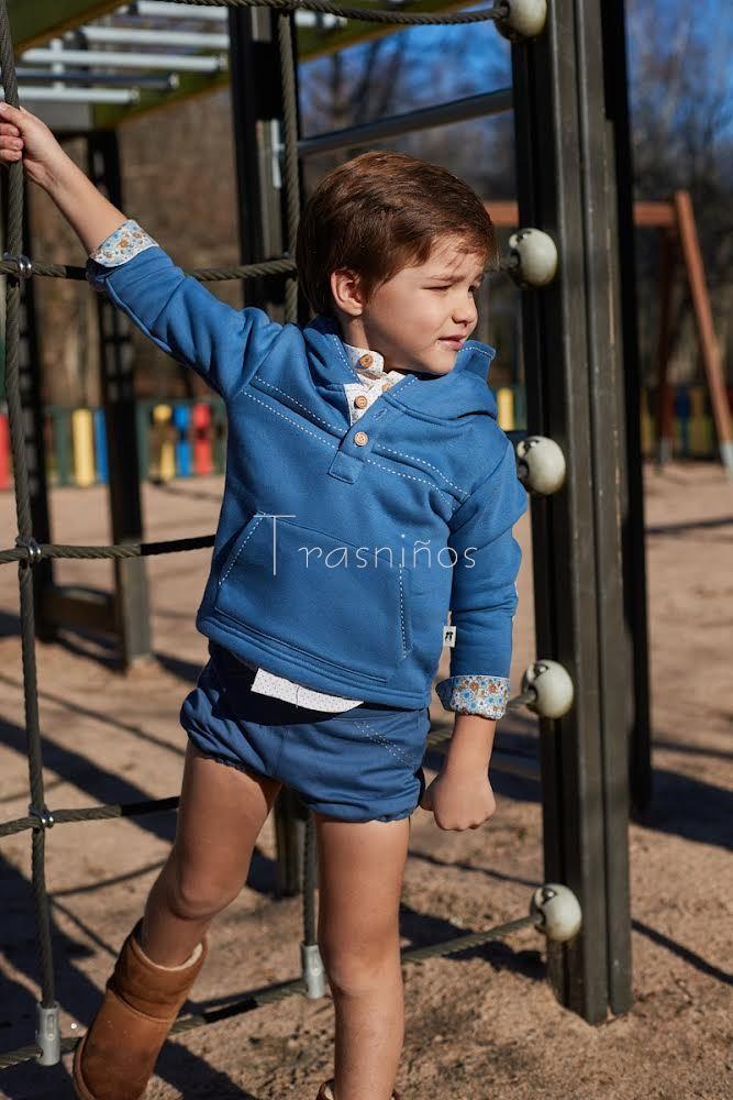 Conjunto sudadera niño + bombacho Caracolinos La Martinica - Imagen 1